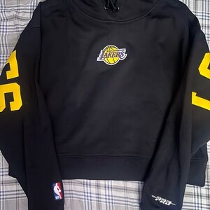 Los Angeles Lakers Black Hoodie